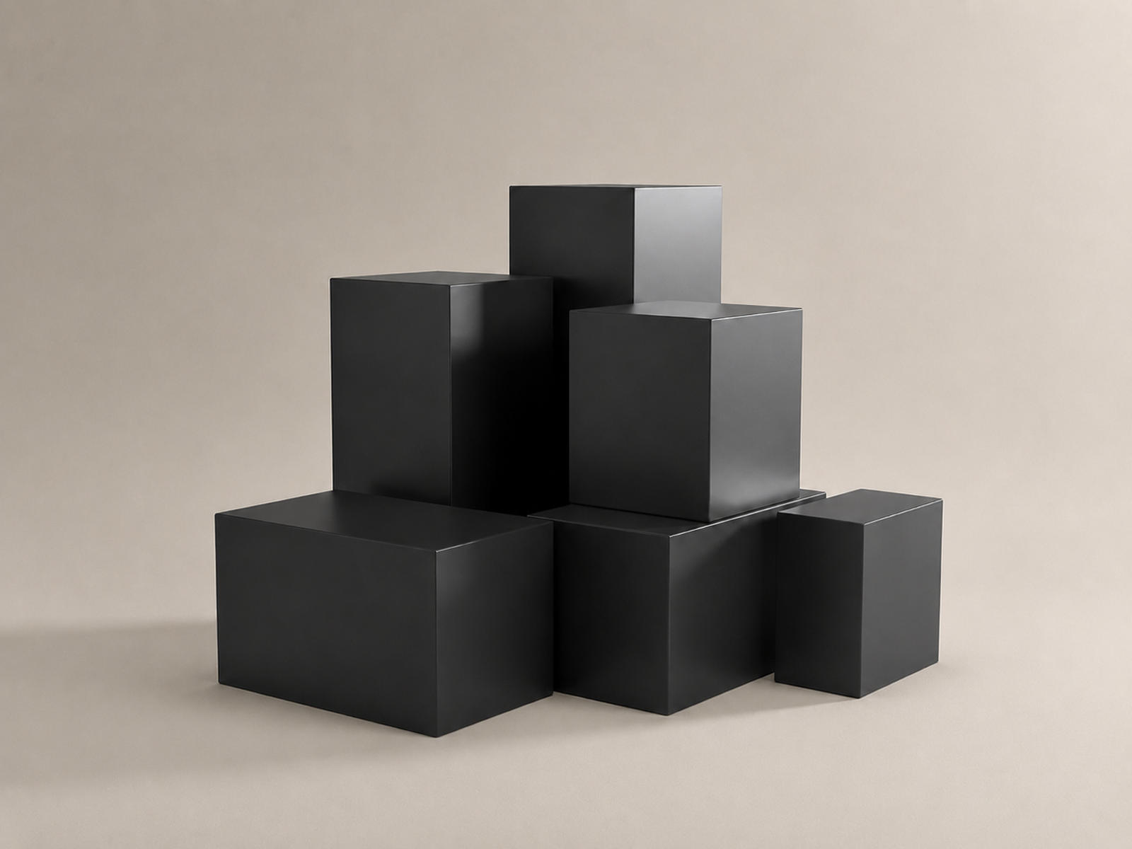 Display Pedestal - Black